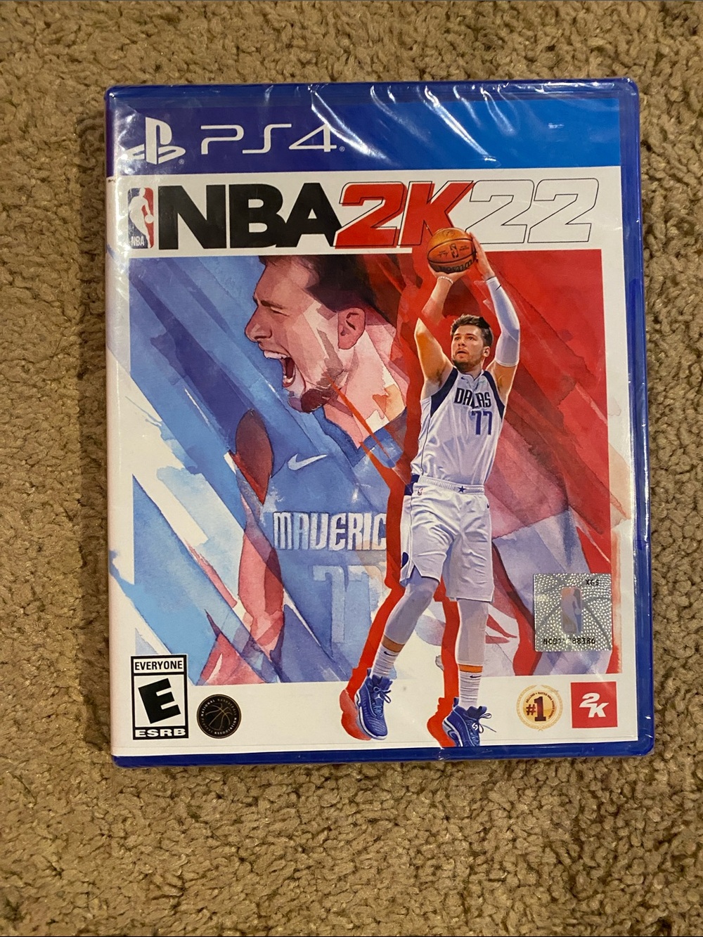 NBA 2K22 PS4 Video Game - PlayStation (Blue/White)